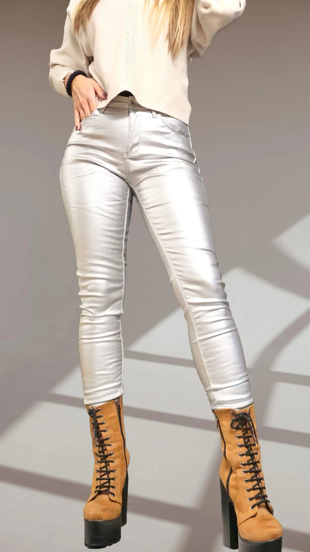 Srebrne Helanke R8005-2