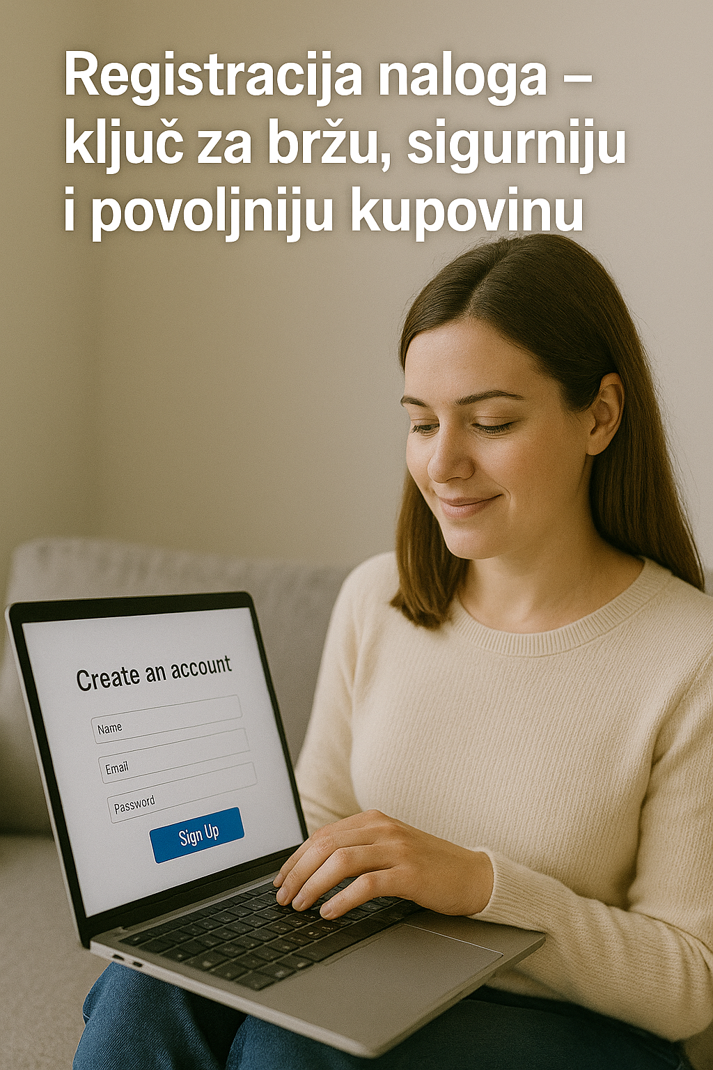 Registracija naloga – ključ za bržu, sigurniju i povoljniju kupovinu